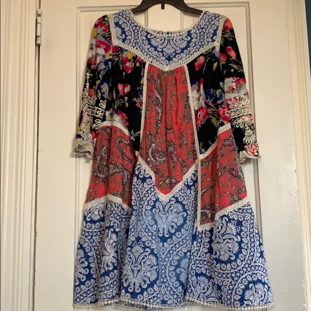Antropologie inez dress. New with defects!